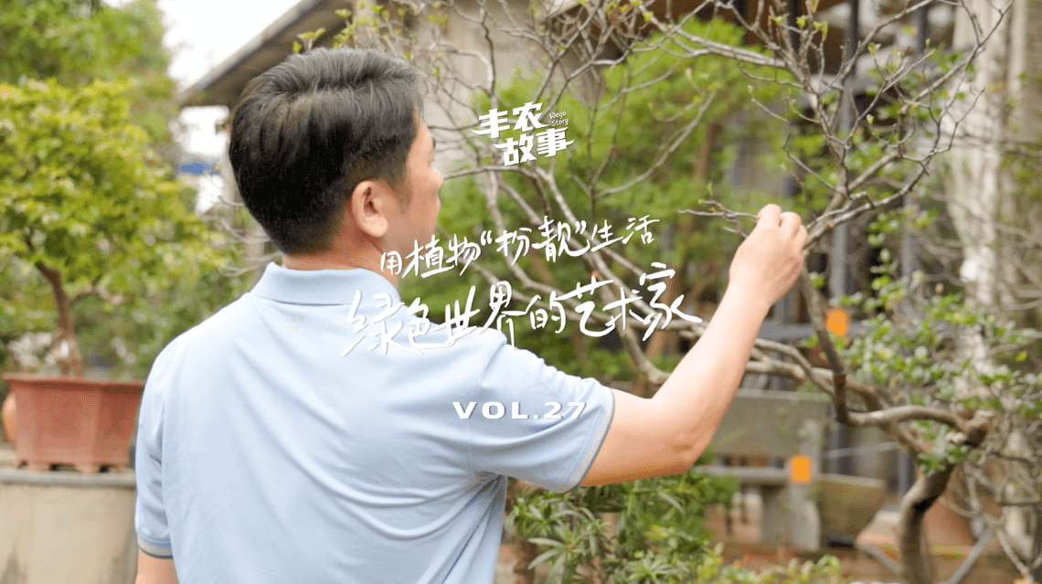 17年，他用一草一木去点亮了一个个家。